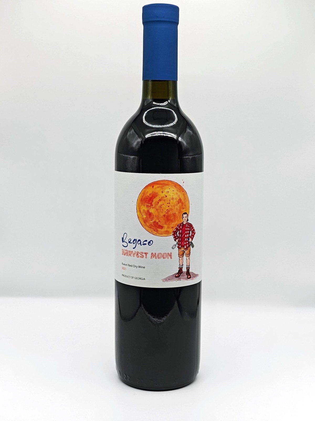 Begaso Harvest Moon Red 2021 bottle