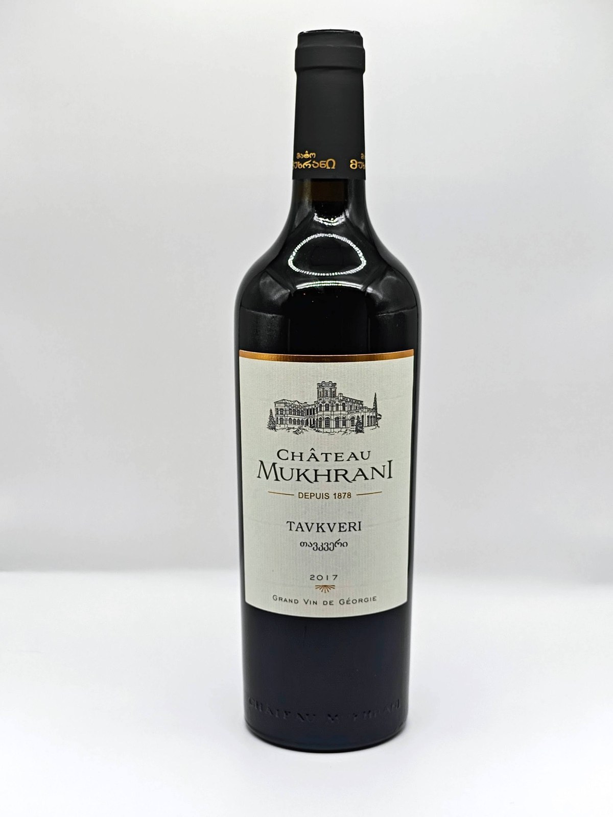 Château Mukhrani Tavkveri Red 2017 bottle