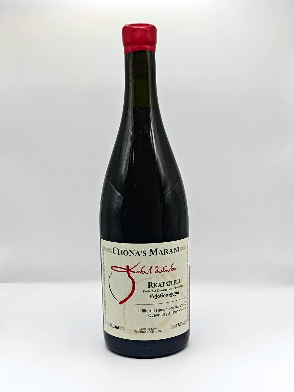 Chona's Rkatsiteli 2024 bottle