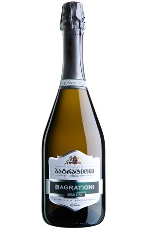 Bagrationi Brut Semi Dry bottle