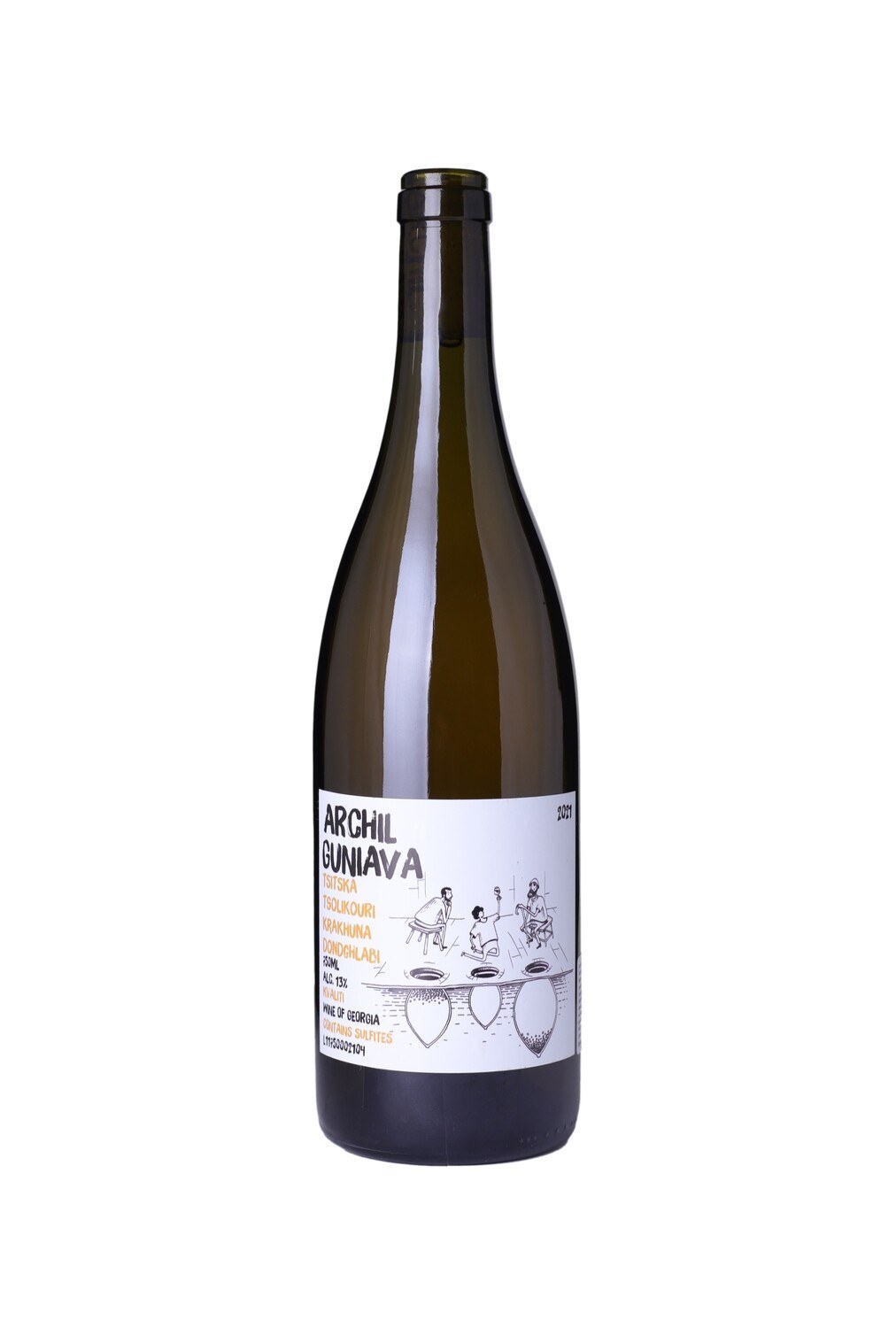 Archil Guniava Tsitska-Tsolikouri-Krakhuna-Dondghlabi 2022 bottle