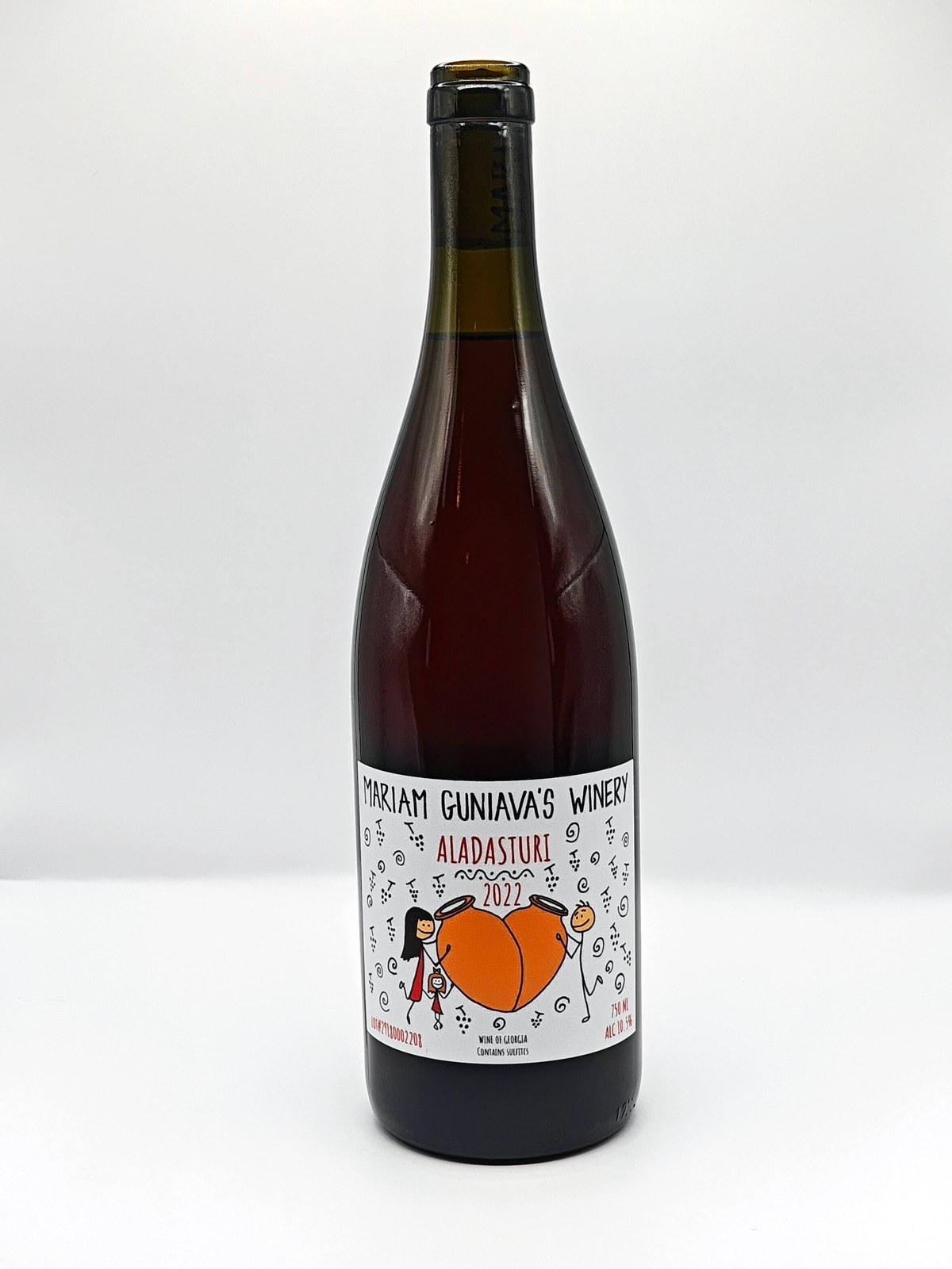 Mariam Guniava Aladasturi 2022 bottle