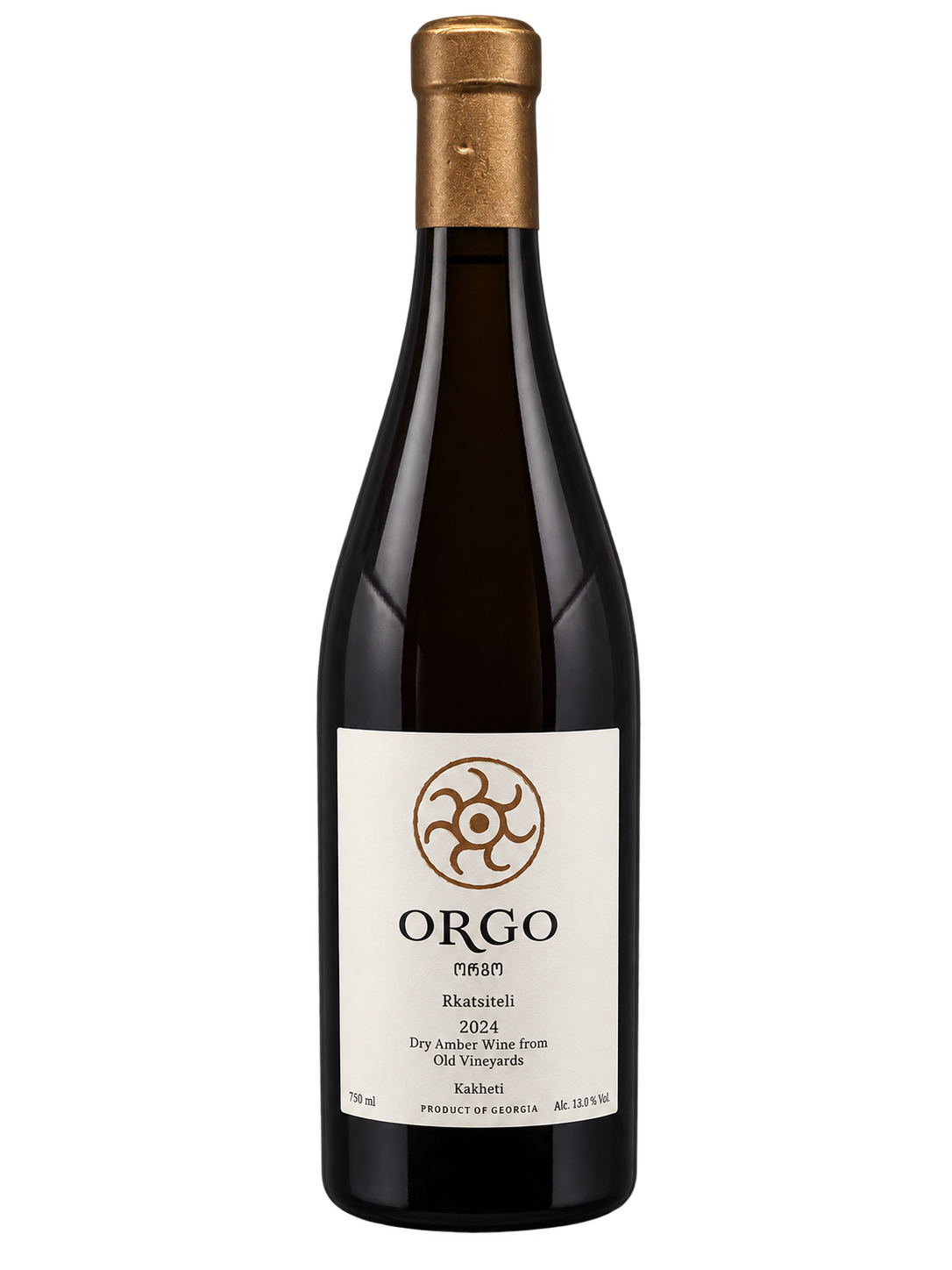 Orgo Rkatsiteli 2024 bottle